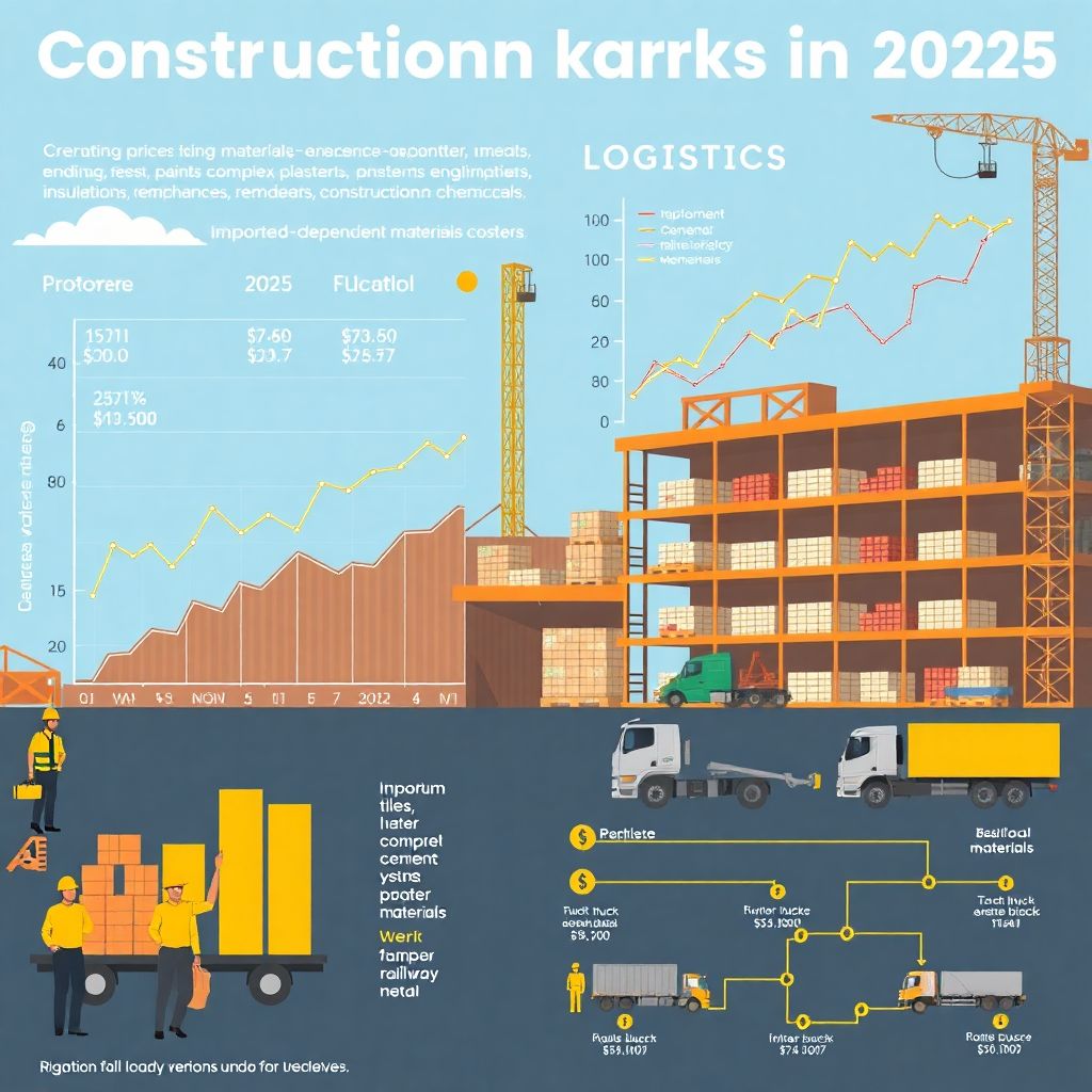 Новости тарифов на строительные материалы и логистику: ключевые изменения